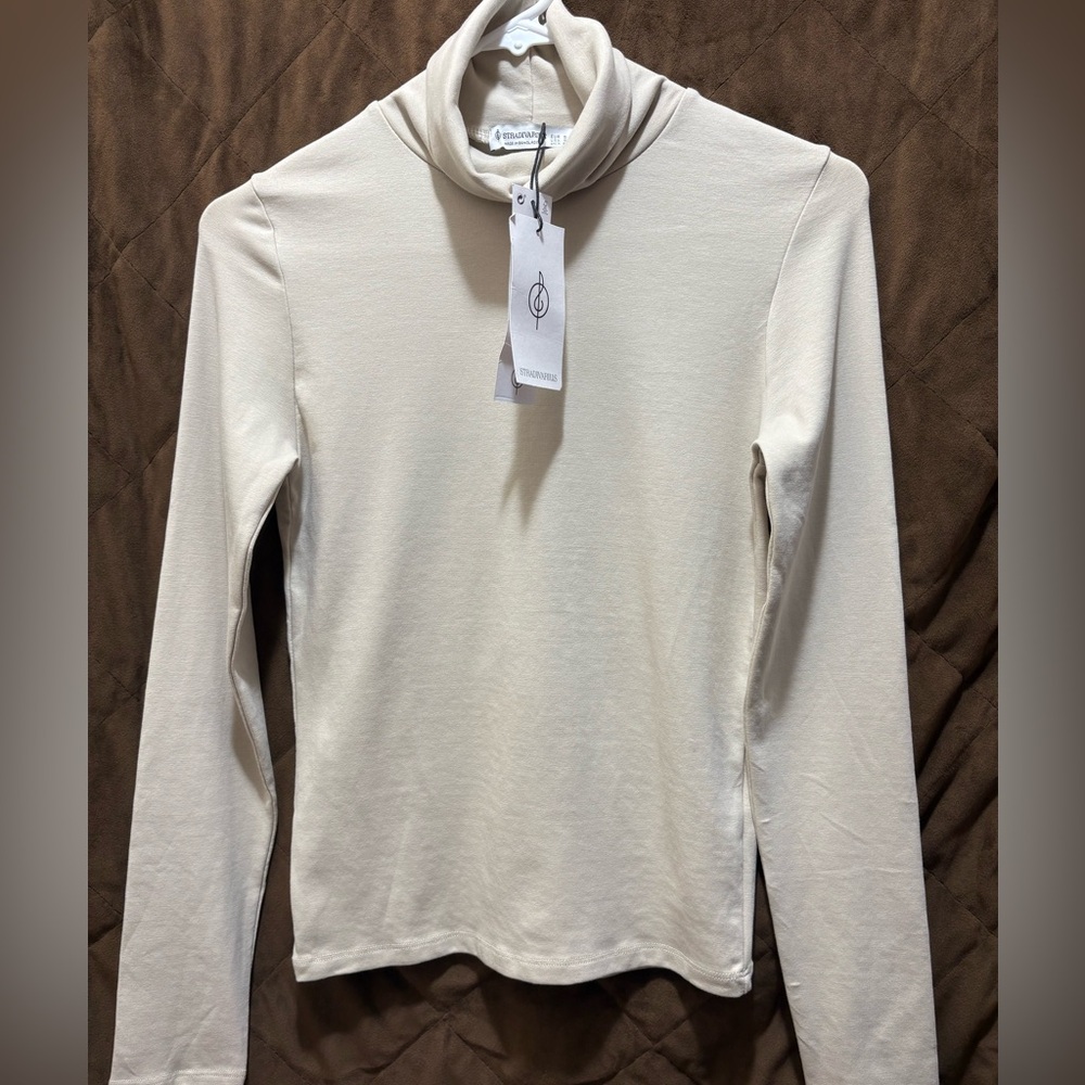 Stradivarius Basic high neck Long sleeved top - W… - image 3